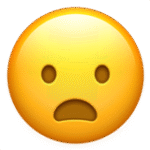 Frowning Face with Open Mouth