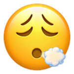 Face Exhaling