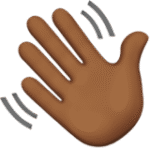 Waving Hand: Medium Skin Tone