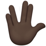 Vulcan Salute (Dark)