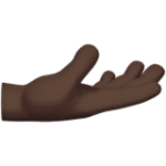 Palm Up Hand (Dark)