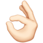 OK Hand (Light)