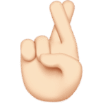 Crossed Fingers (Light)