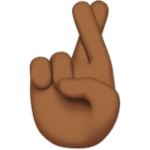 Crossed Fingers (Medium-Dark)