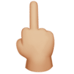 Middle Finger (Light-Medium)