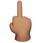Middle Finger (Medium)