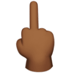 Middle Finger (Medium-Dark)