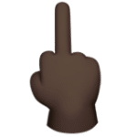 Middle Finger (Dark)