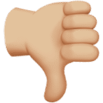 Thumbs Down (Light-Medium)