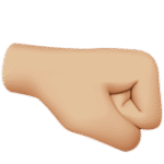 Right-Facing Fist (Light-Medium)