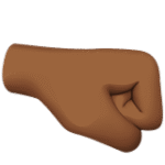 Right-Facing Fist (Medium-Dark)