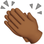 Clapping Hands (Medium-Dark)