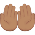 Palm Down Hand: Medium