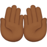 Palms Up Together: Medium-Dark