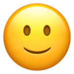 Slightly Smiling Face