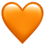 Orange Heart