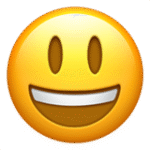 Grinning Face with Big Eyes