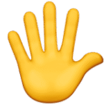 Hand with Fingers Splayed