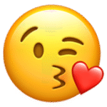 Face Blowing a Kiss