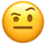 Face with Raised Eyebrow