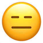Expressionless Face