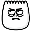 disdain TikTok emoji PNG