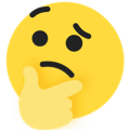 thinking TikTok emoji PNG